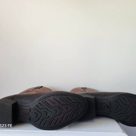 Men's Ariat Heritage Cowpunch Leather Western Cowboy Boots Mens Size 13D - Picture 6 of 6